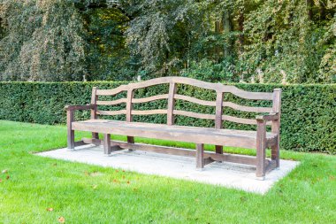 bir ücretsiz büyük ahşap Bank