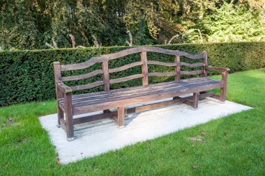 bir ücretsiz büyük ahşap Bank