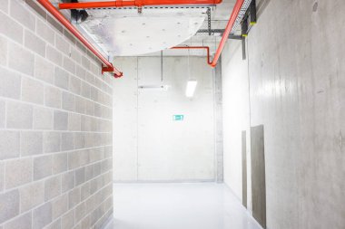 koridor bodrum katında