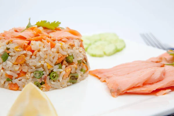 Thai food on a plate — Stock Photo, Image