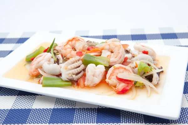 Thai food on a plate — Stock Photo, Image
