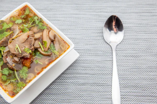 Eine thailändische Suppe — Stockfoto