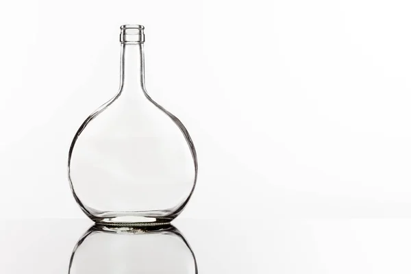 Empty transparent bottle — Stock Photo, Image