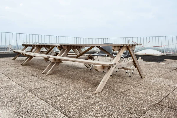 Uma cúpula de terraço com telhado — Fotografia de Stock