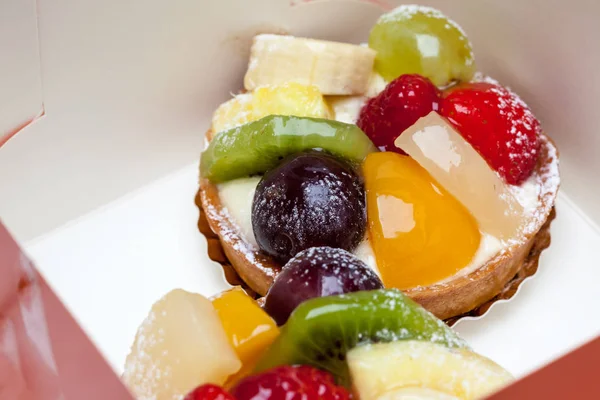 Una tarta de frutas —  Fotos de Stock