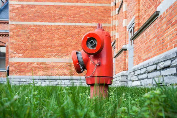 Vattenpost i gräset — Stockfoto