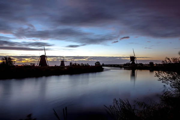 Kinderdijk en Holanda — Foto de Stock