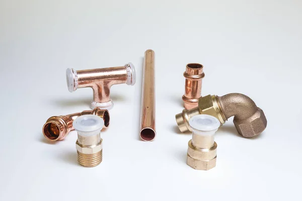 Parts of copper — Stock Photo, Image