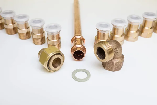 Parts of copper — Stock Photo, Image