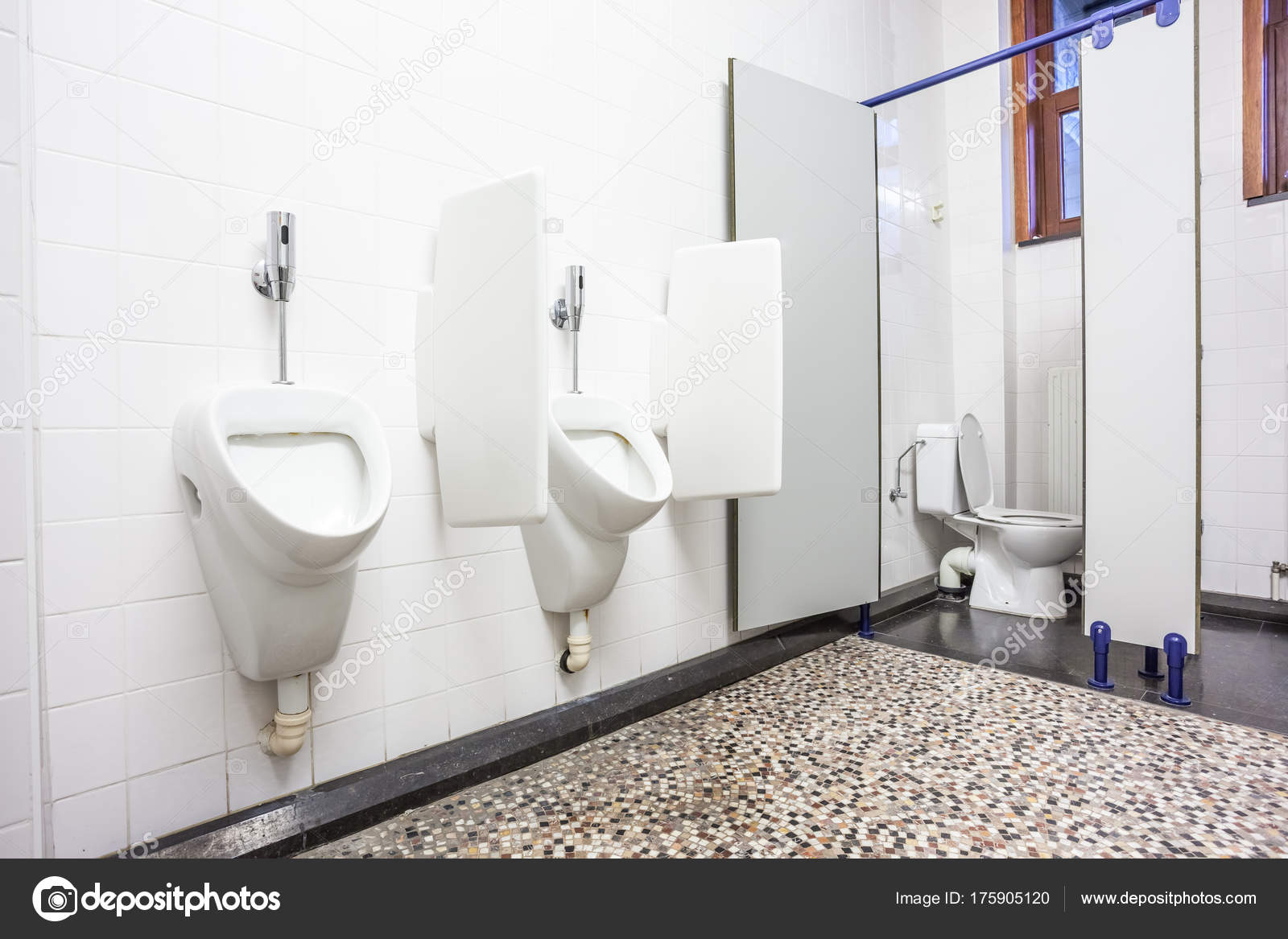 Urinal and toilet Stock Photo by ©DenBoma 175905120