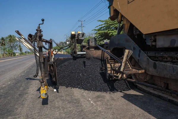 An asphalt machine — Stock Photo, Image