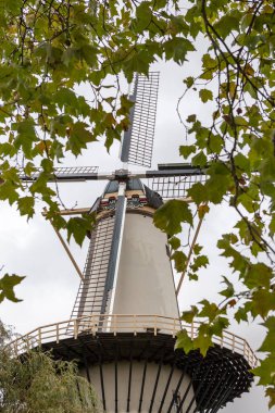 büyük bir yel değirmeni