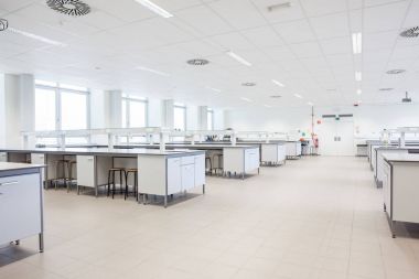 Laboratuvar çalışma alanı