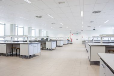 Laboratuvar çalışma alanı