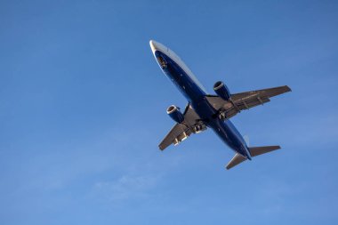 uçan uçak üzerinde