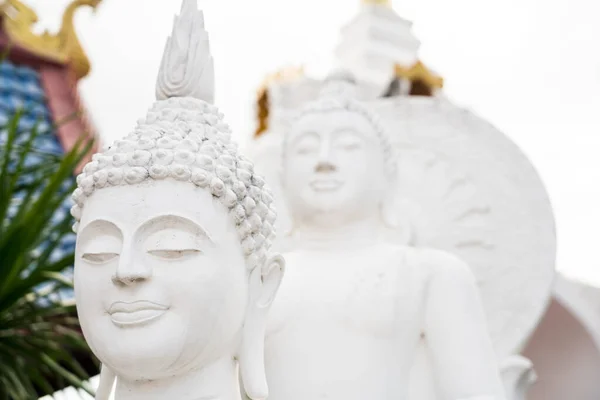 Un Buddha bianco — Foto Stock