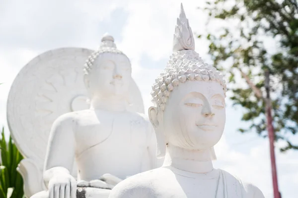 Um Buda branco — Fotografia de Stock