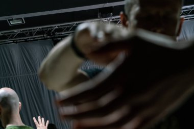dancer hand, contact improvisation