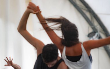 dancer hand, contact improvisation