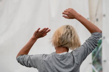 dancer hand, contact improvisation