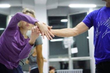 dancer hand, contact improvisation