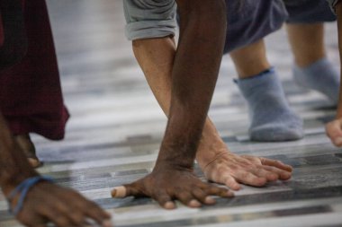 dancer hand, contact improvisation