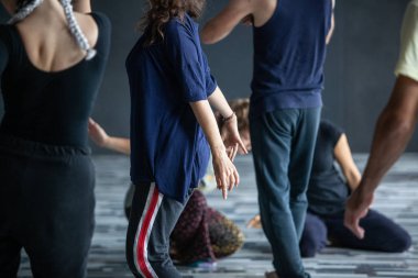 dancer hand, contact improvisation