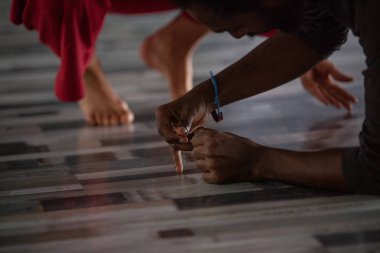 dancer hand, contact improvisation