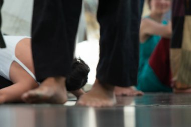 dancer foot, contact improvisation