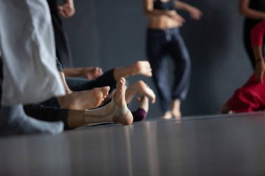 dancer foot, contact improvisation