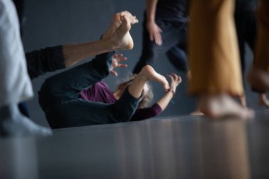 dancer foot, contact improvisation