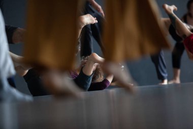 dancer foot, contact improvisation