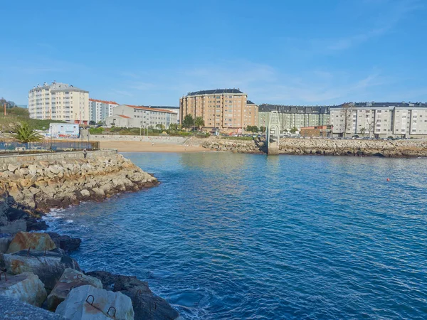 Spaziergänge Entlang Der Strände Von Corua Galicien — Stockfoto