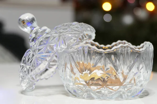 Crystal Cup házi készítésű karácsonyi sütik — Stock Fotó