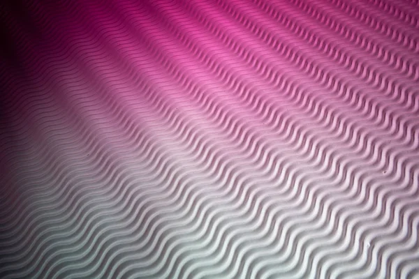グラデーション白とピンクのシンプルな背景と波スタンプパターン — ストック写真