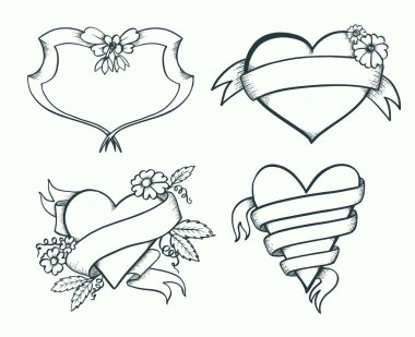 Afiş çizilmiş seti 