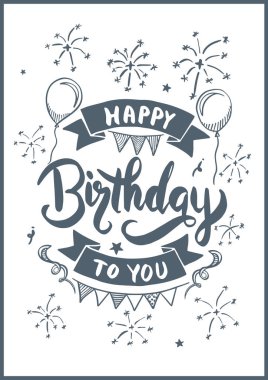 Mutlu yıllar sana çizim