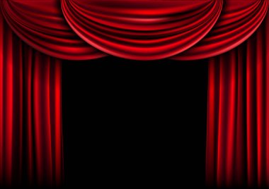 Arka plan perde sahne. 