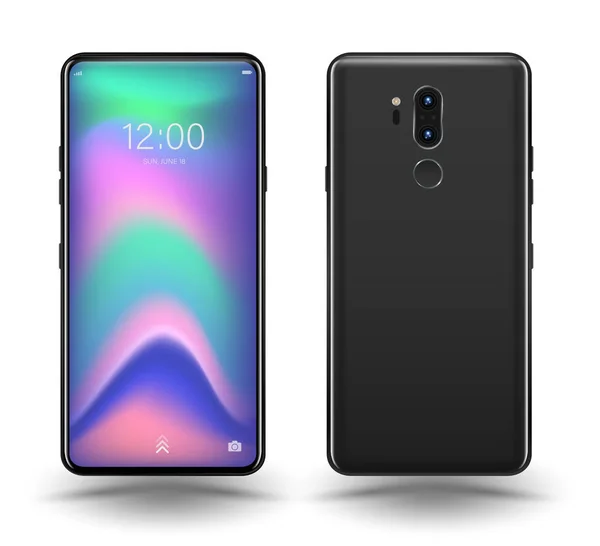 Modèle de smartphone — Image vectorielle