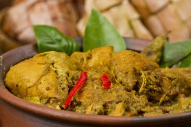 Ketupat Lebaran bir pirinç kek