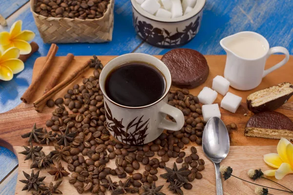 印尼咖啡豆 — 图库照片
