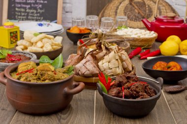 Ketupat Lebaran bir pirinç kek