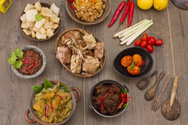 Ketupat Lebaran bir pirinç kek