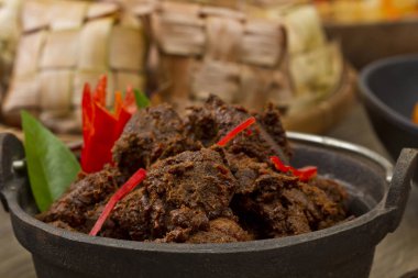 sığır eti rendang Endonezya Gıda