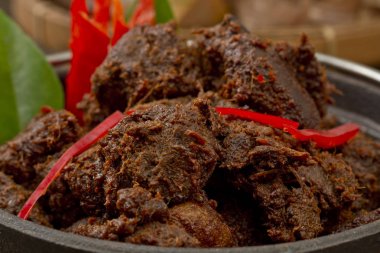 sığır eti rendang Endonezya Gıda