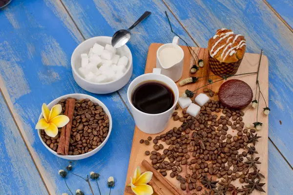 Chicchi di caffè indonesiano — Foto Stock