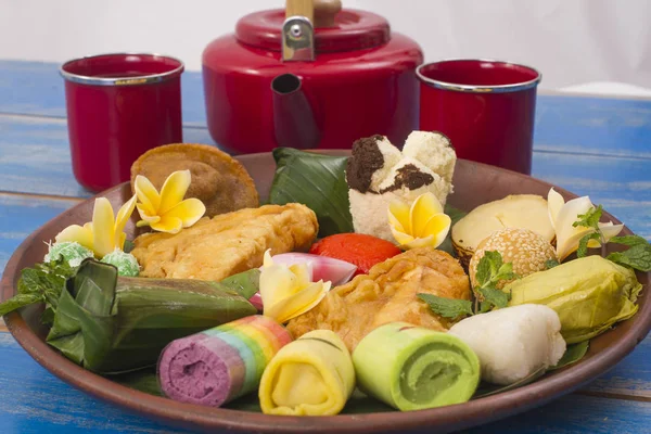 Indonesian traditional snacks — Stock Photo, Image