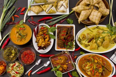 çeşitli Endonezya Gıda