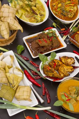 çeşitli Endonezya Gıda