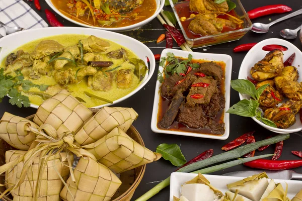 Various Indonesian food — Stock Photo, Image